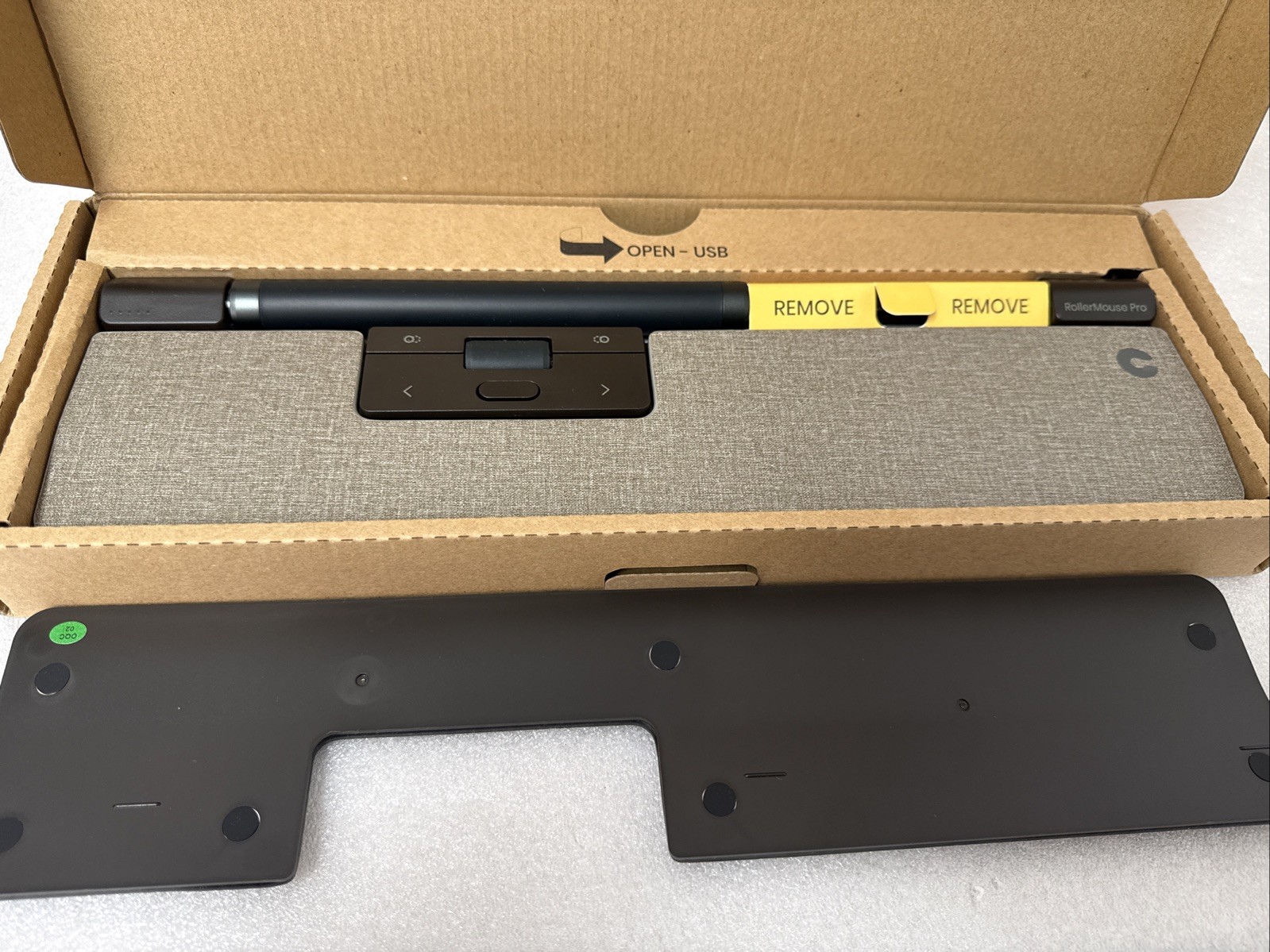 NEW Contour RollerMouse Pro Wired Ergonomic Rollerbar Mouse USB Grey