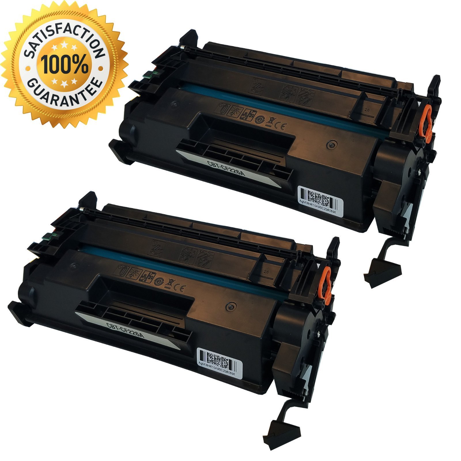 2pk black ink toner cartridge fit HP 26A CF226A LaserJet Pro MFP M426fdw M402d