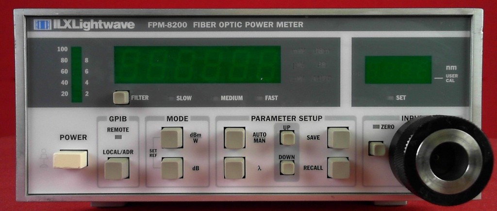 ILX Lightwave FPM8200 Fiber Power Meter