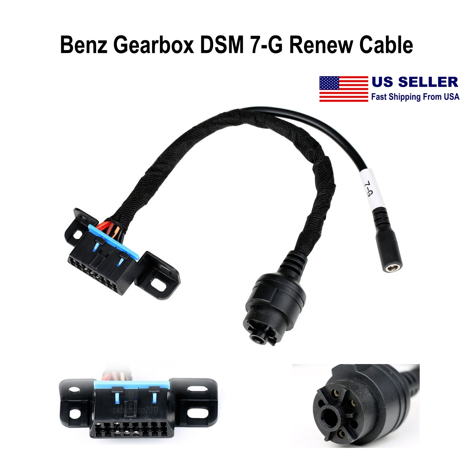 Fit For Mercedes Benz Gearbox DSM 7-G Renew Cable For Xhorse VVDI MB BGA Tool