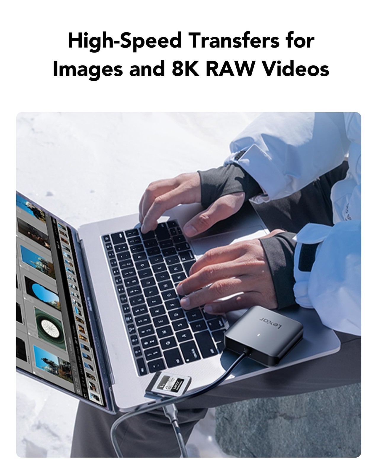 RW510 CFexpress Type B Card Reader USB 3.2 Gen 2