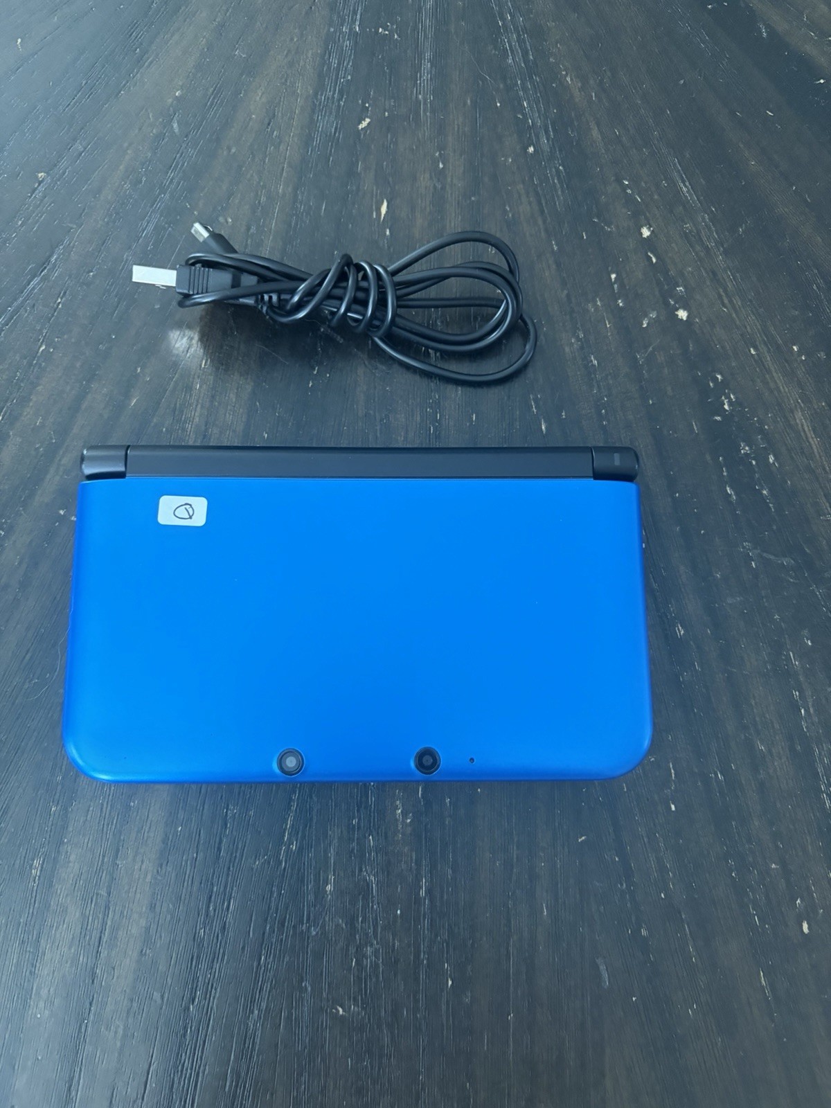 Japanese Nintendo 3DS LL System Blue W/ Charger Tested/Works Region Free #Q