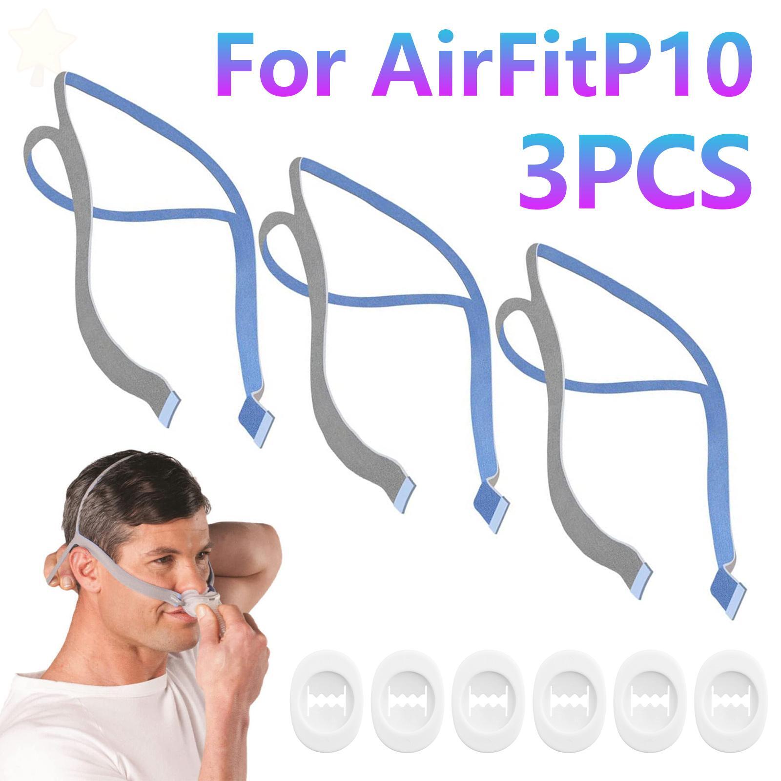 3xReplacement Headgear strap for ResMed Airfit P10 Nasal Pillow CPAP Mask New