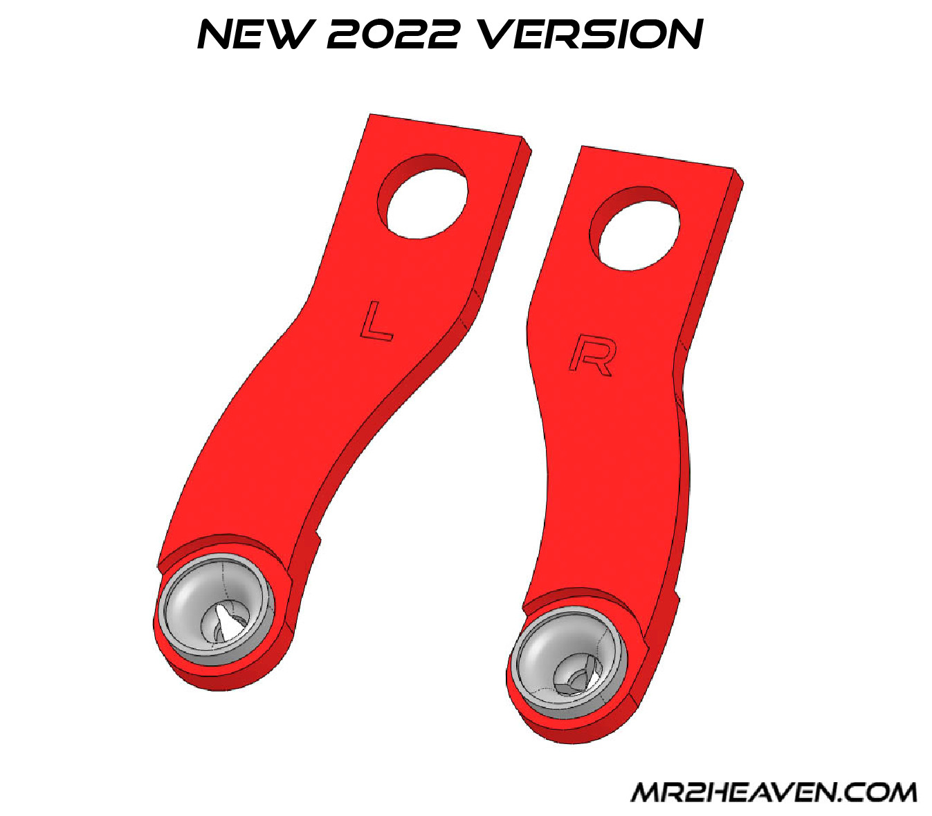 MR2Heaven Fog Light Mounting Brackets - SW20 Toyota MR2
