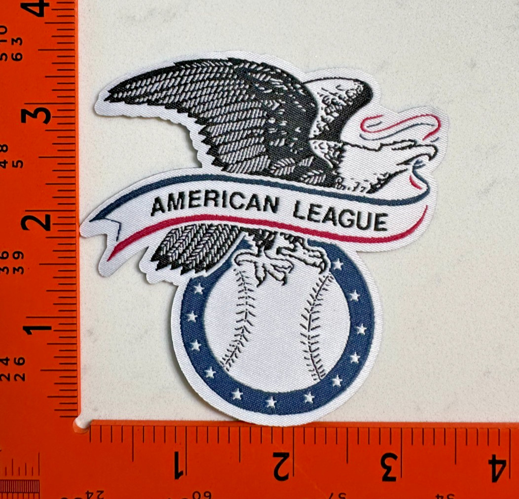 American League Baseball Iron-On/Sew-On Jersey Patch