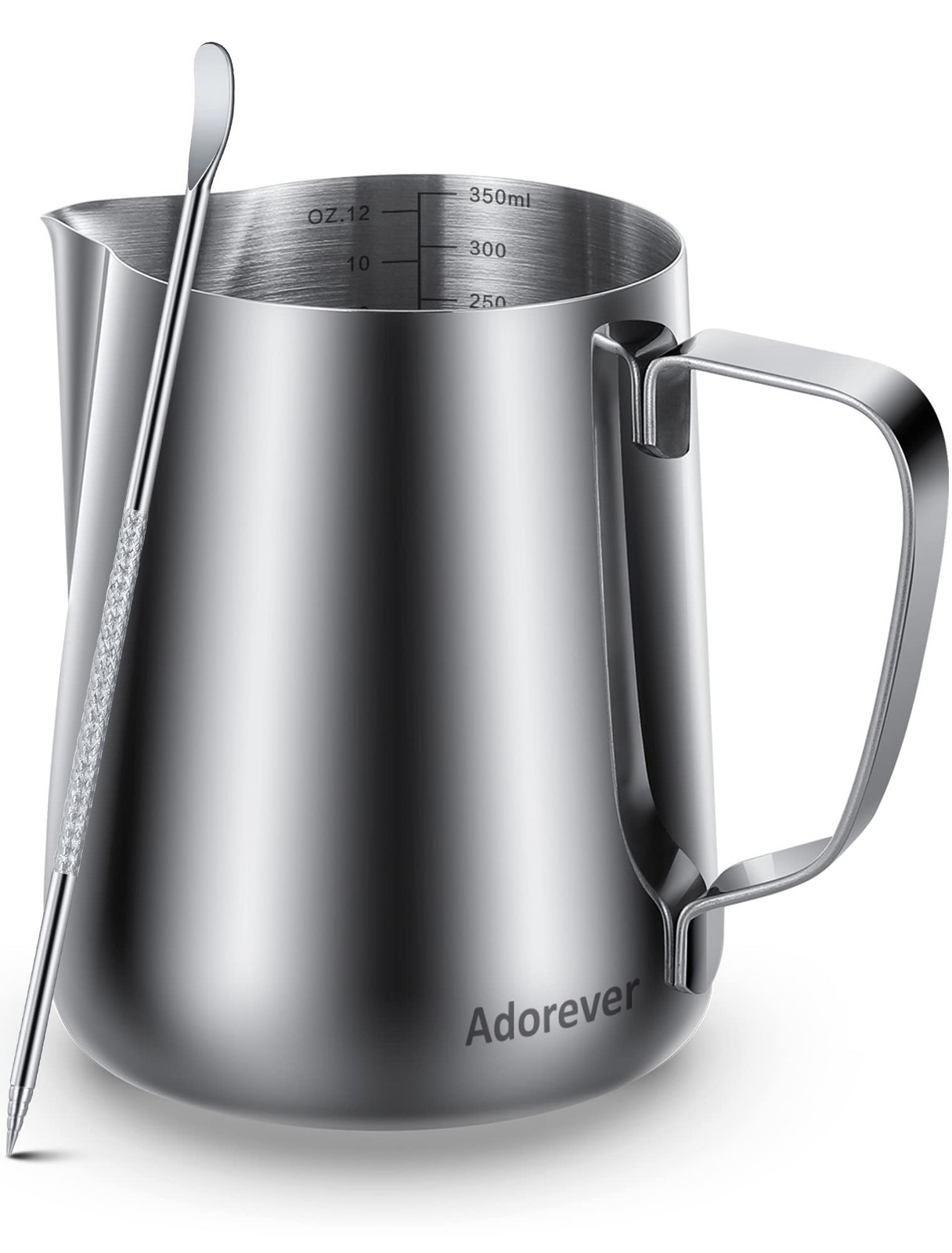 Milk Frothing Pitcher Stainless Steel Jug Steaming Pitchers Cup for Home Kitchen