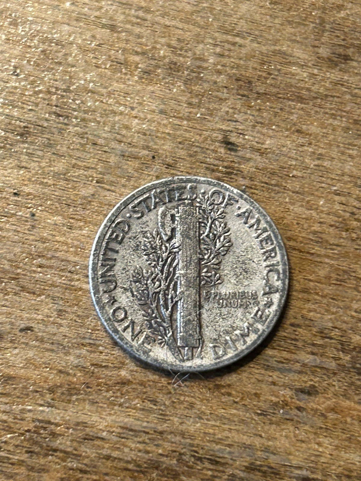 1937 Mercury Dime F