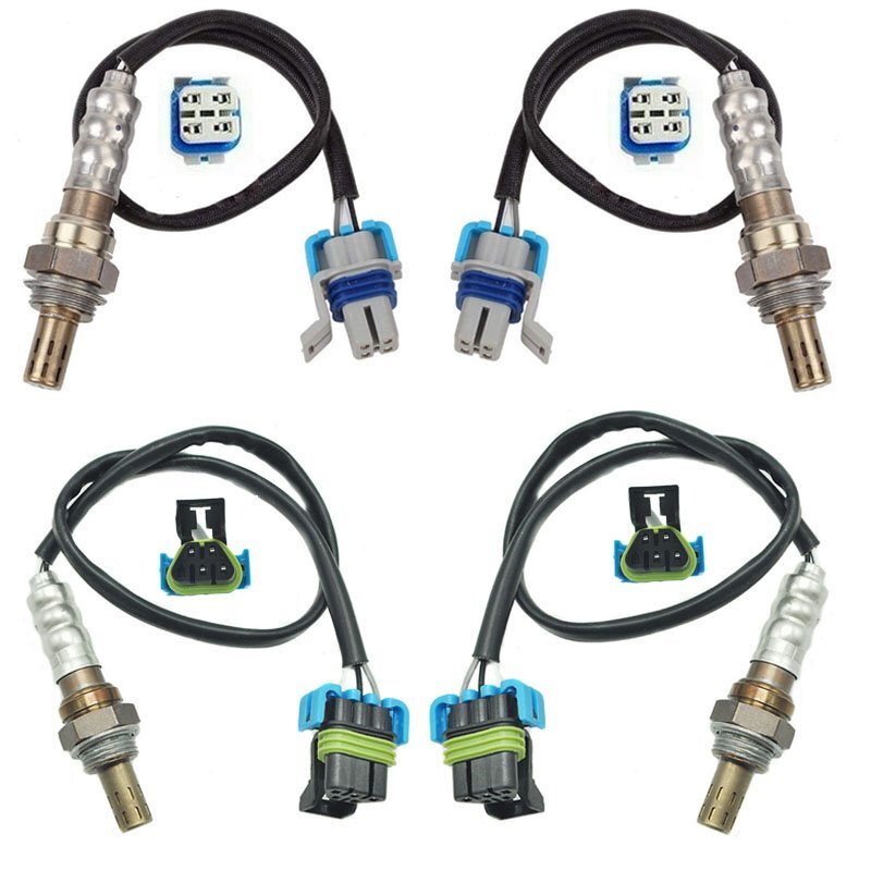 4X O2 Oxygen Sensor For Chevy Silverado GMC Yukon Sierra 1500 2500 HD 3500 6.0L