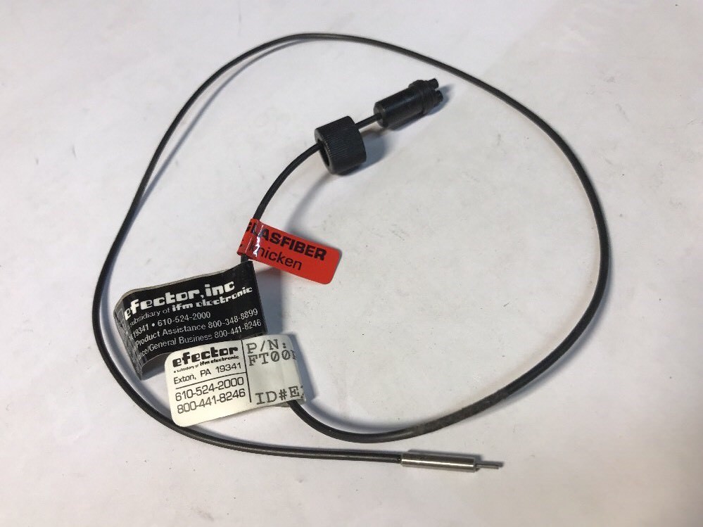 NEW IFM Efector E20053 Fiber Optic Sensor Cable FT00PVE1 FAST SHIPPING