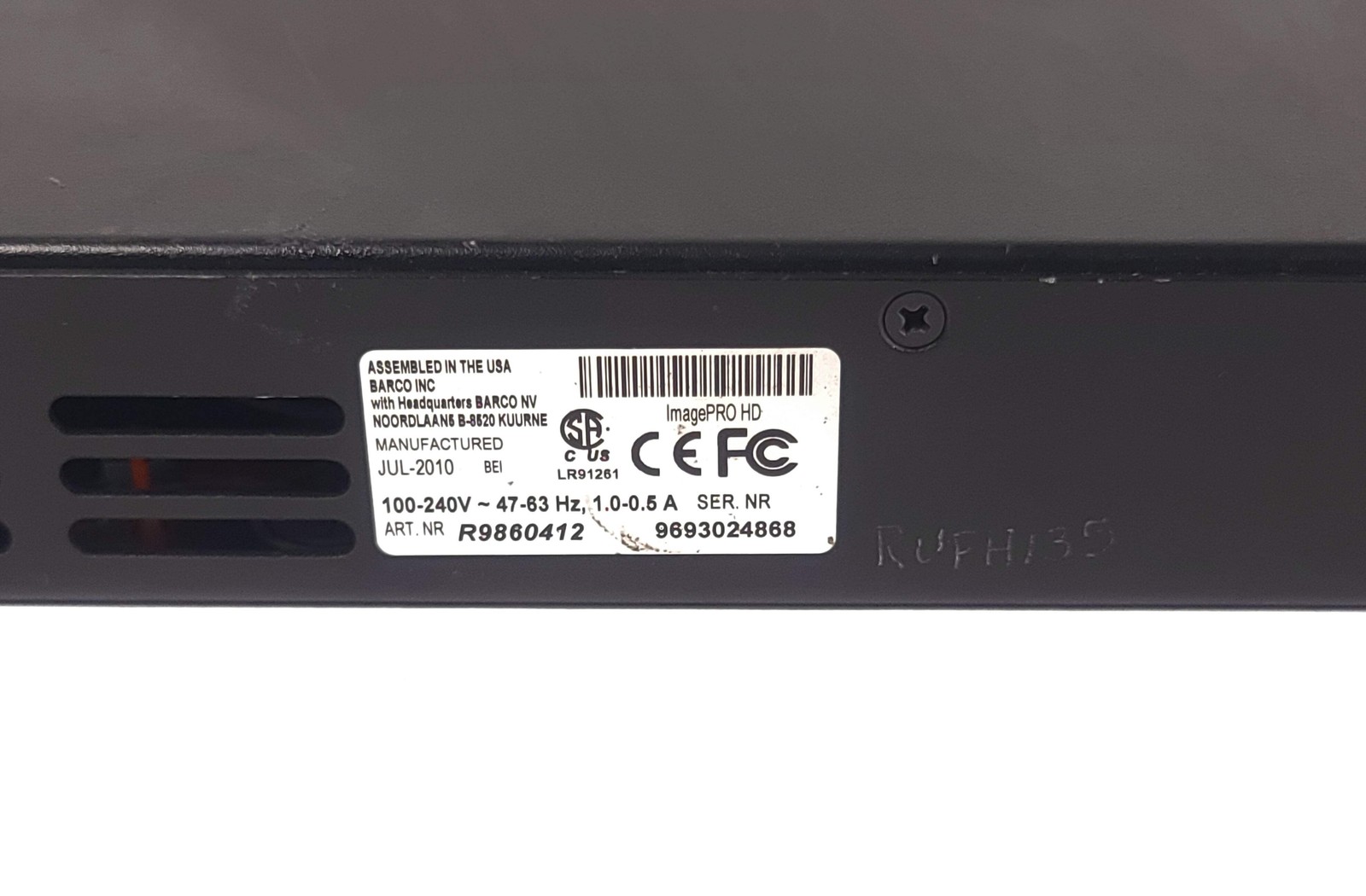 Barco R9860412 ImagePro HD Multi-Format Processor (C2023-43)