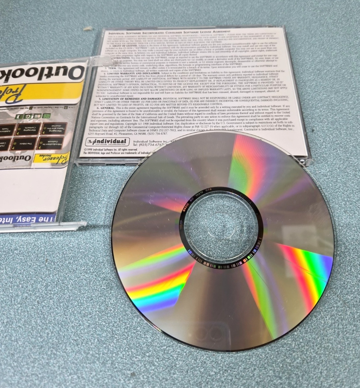 Microsoft Office 97 Pro Netscape Running Windows 98 CD Professor Teaches Lot