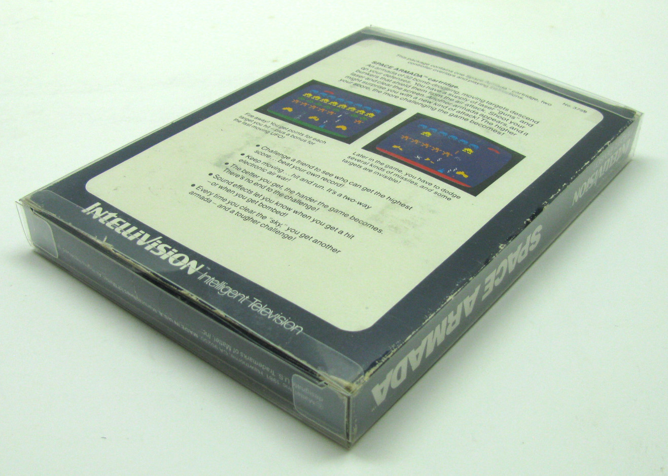1X INTELLIVISION GAME CIB (SIZE B) - CLEAR PLASTIC PROTECTIVE BOX PROTECTORS