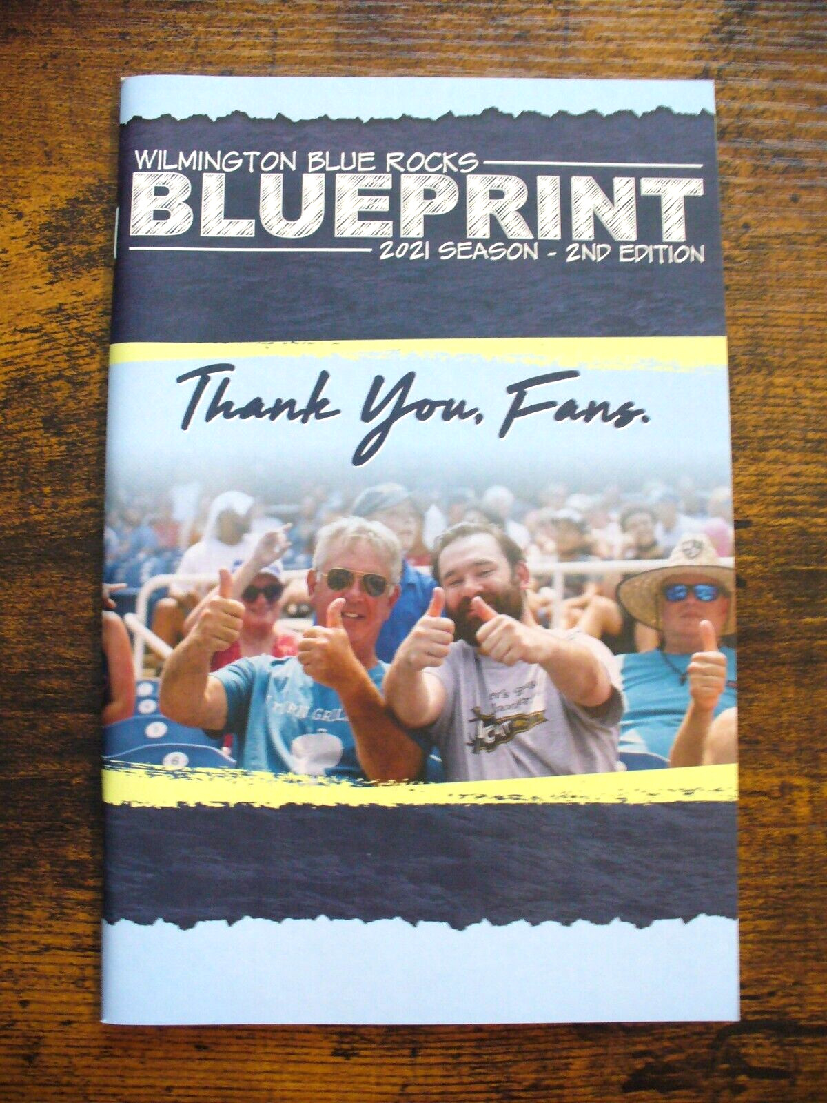 MILB - Wilmington Blue Rocks GameDay Program " 2nd Edition "2021" - VINTAGE