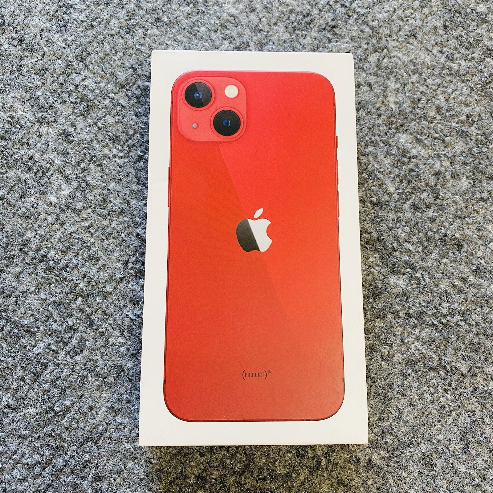 Apple iPhone 13 White box only with inserts No Phone Box Only