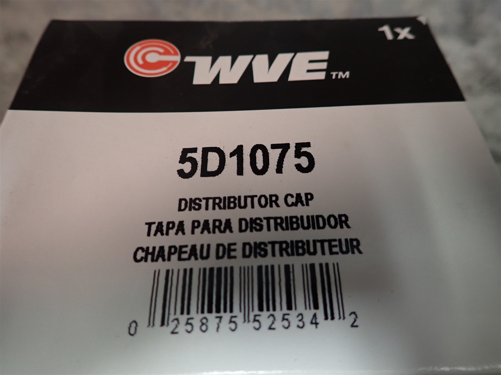 NEW WVE 5D1075 Distributor Cap (G152)
