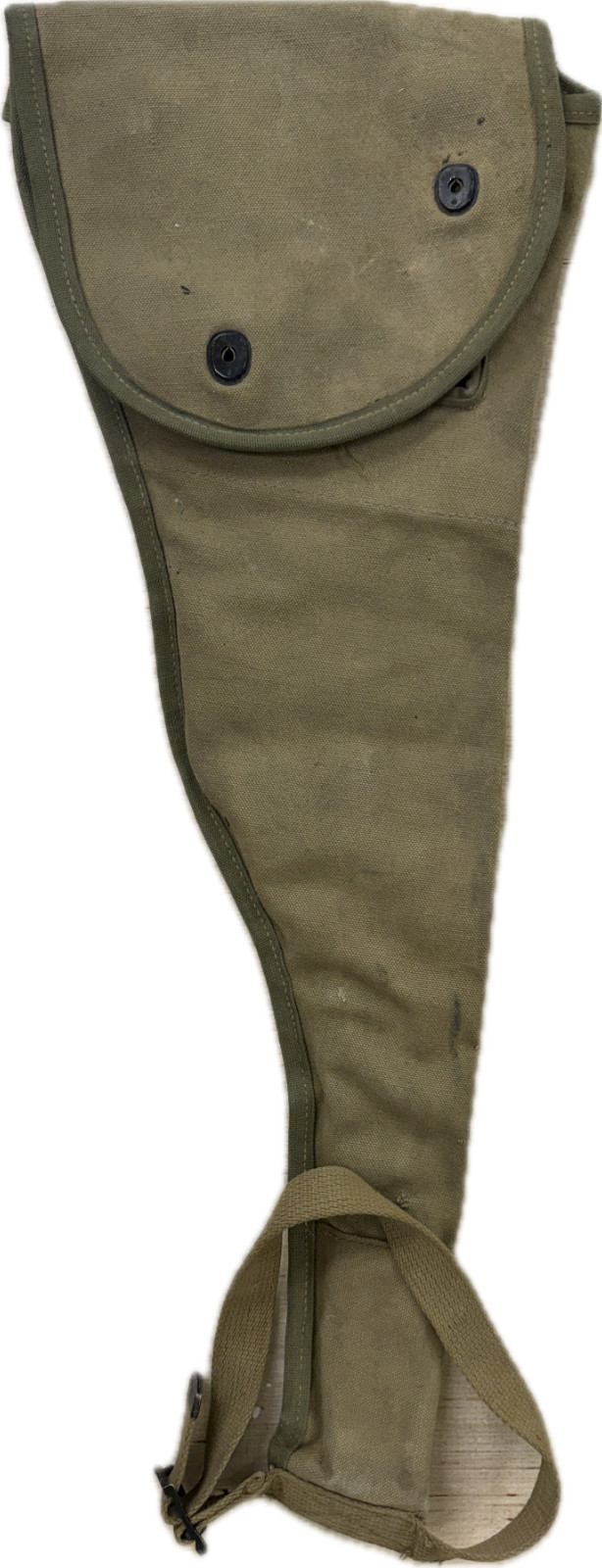 WWII VINTAGE US MI FOLDING STOCK CARBINE JUMP BAG