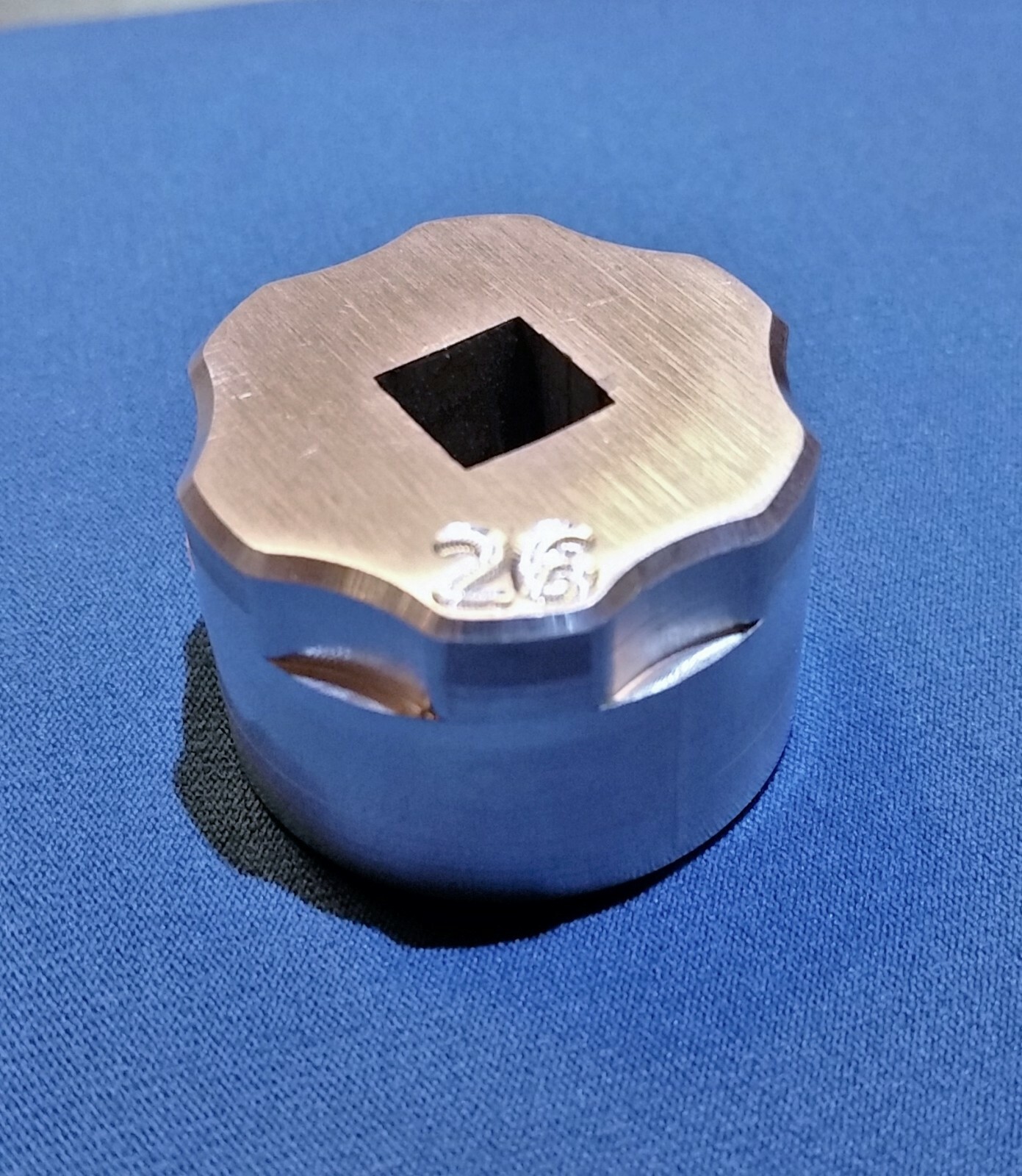 26mm Chamferless Fork Socket:Tool fits FOX FIT CTD top/air cap--Rockshox-- USA!!