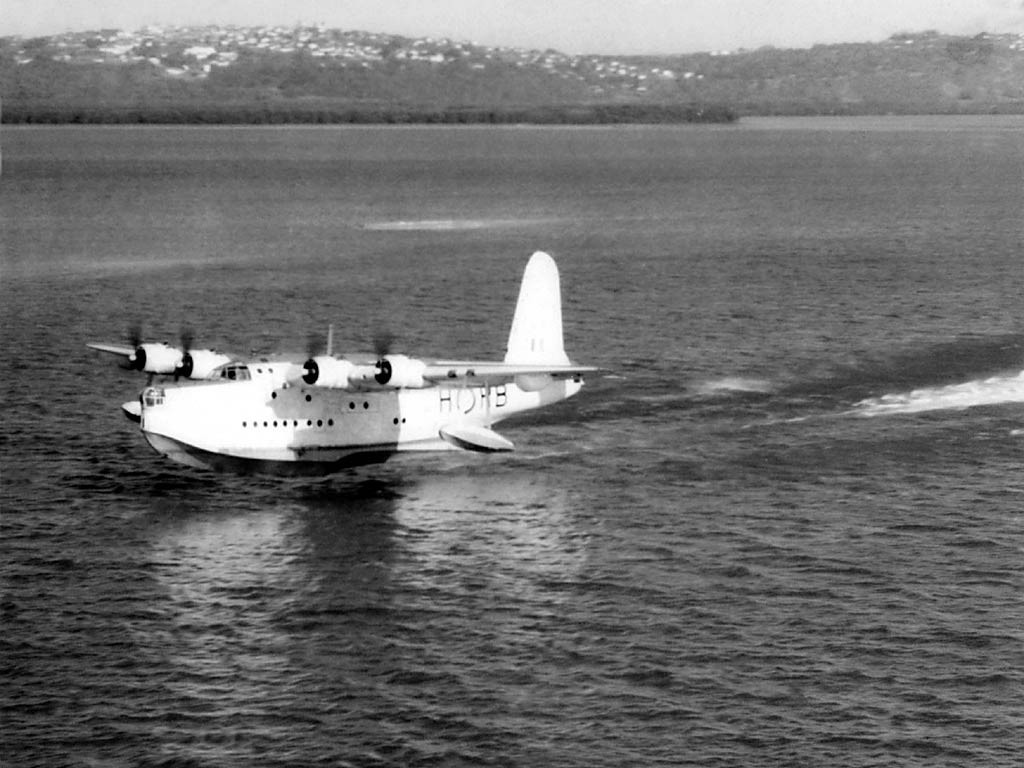 Giant 1/10 Scale Short Sunderland II Seaplane Plans and Templates 136ws