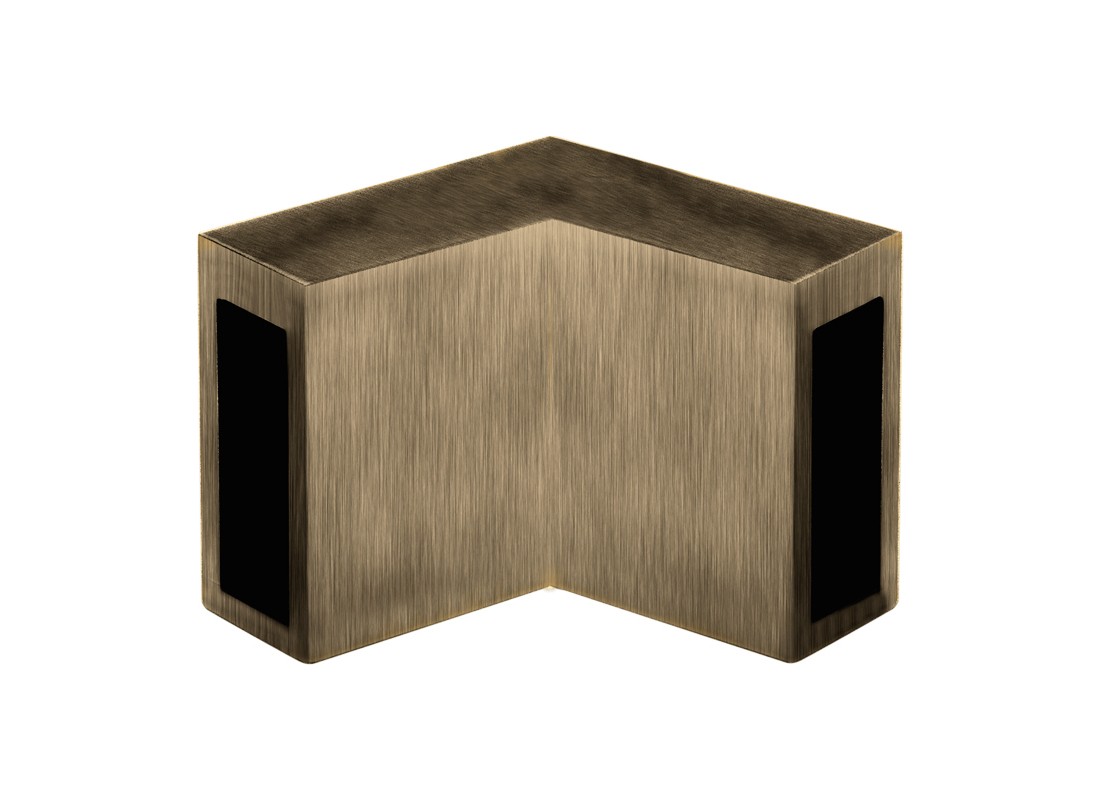 FHC DENC2BBRZ Denali 90 Degree Corner Bracket - Brushed Bronze
