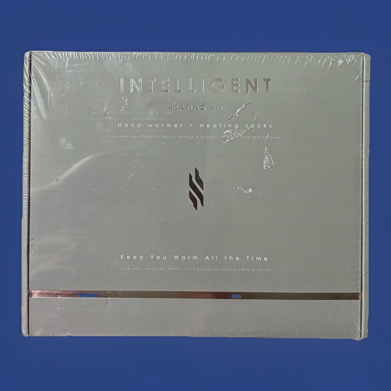 Intelligent Heating Kit: Rechargeable Hand Warmer + Heated Socks New & Sealed