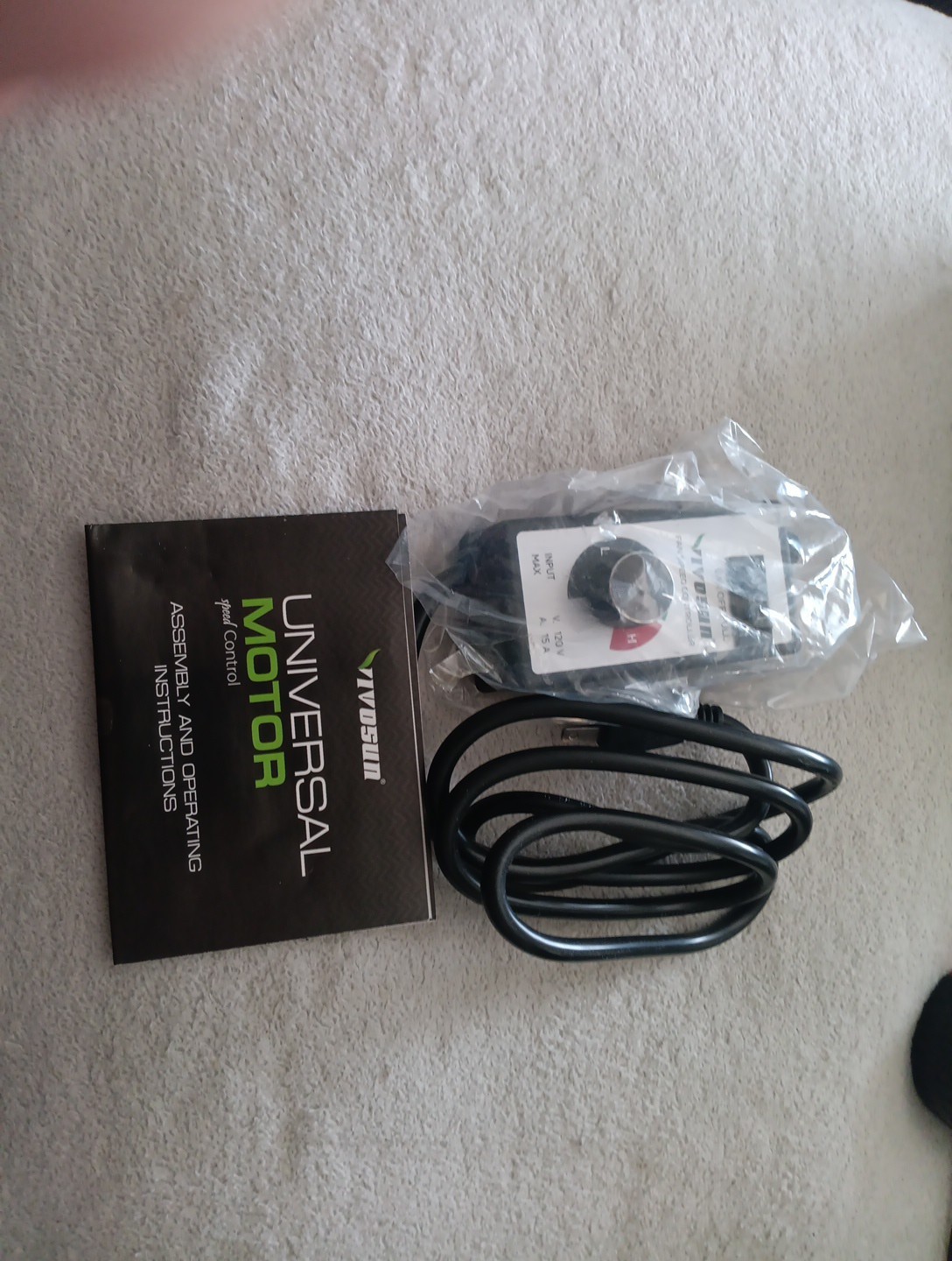 VIVOSUN Variable Fan Speed Controller Speed Adjuster for Inline Duct Fan