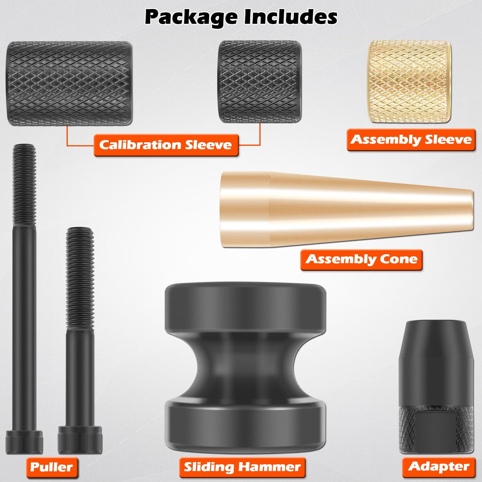 Injector Puller and Teflon Seal Installer Tools Set Fits for BMW N14 N18 N54...