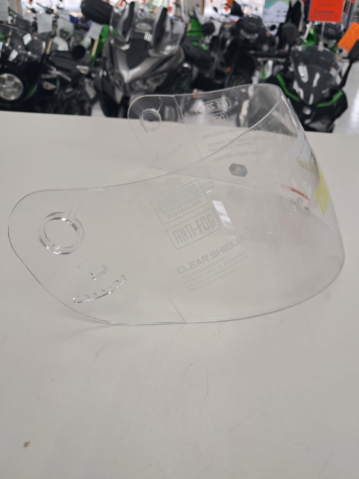 Fly Racing Revolt-FS Clear Shield. XD-1. Size M