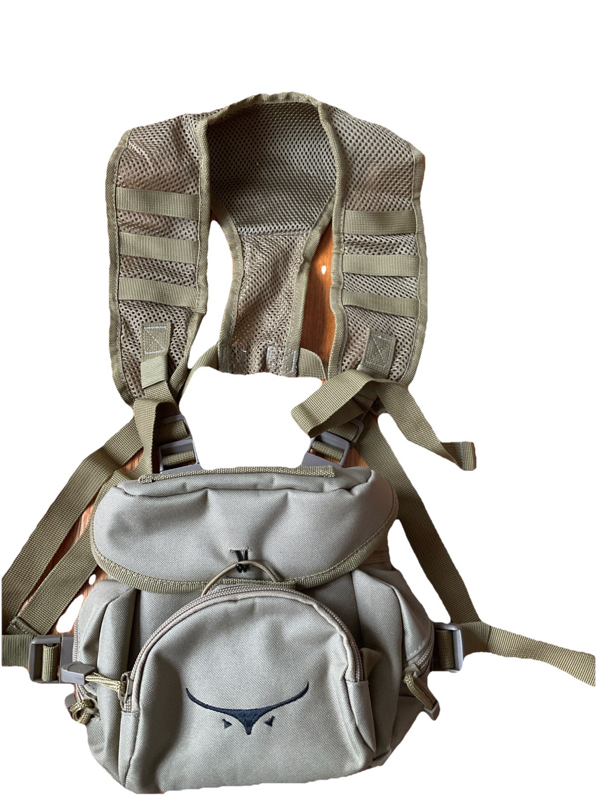 Binocular Harness Chest Pack for Men and Women - Coyote