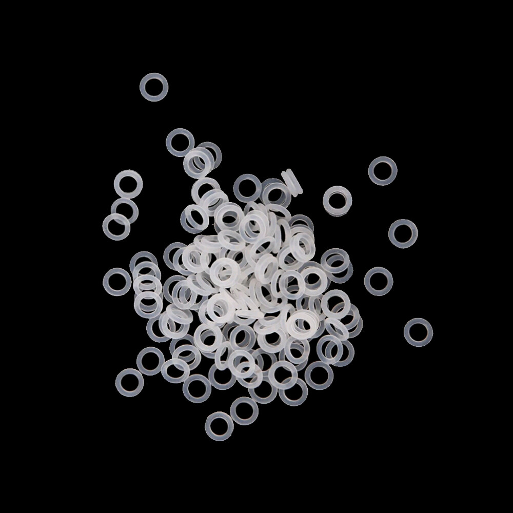 108Pcs White Keycap Rubber O-Ring Switch Sound Dampeners For Cherry MX Keyboards