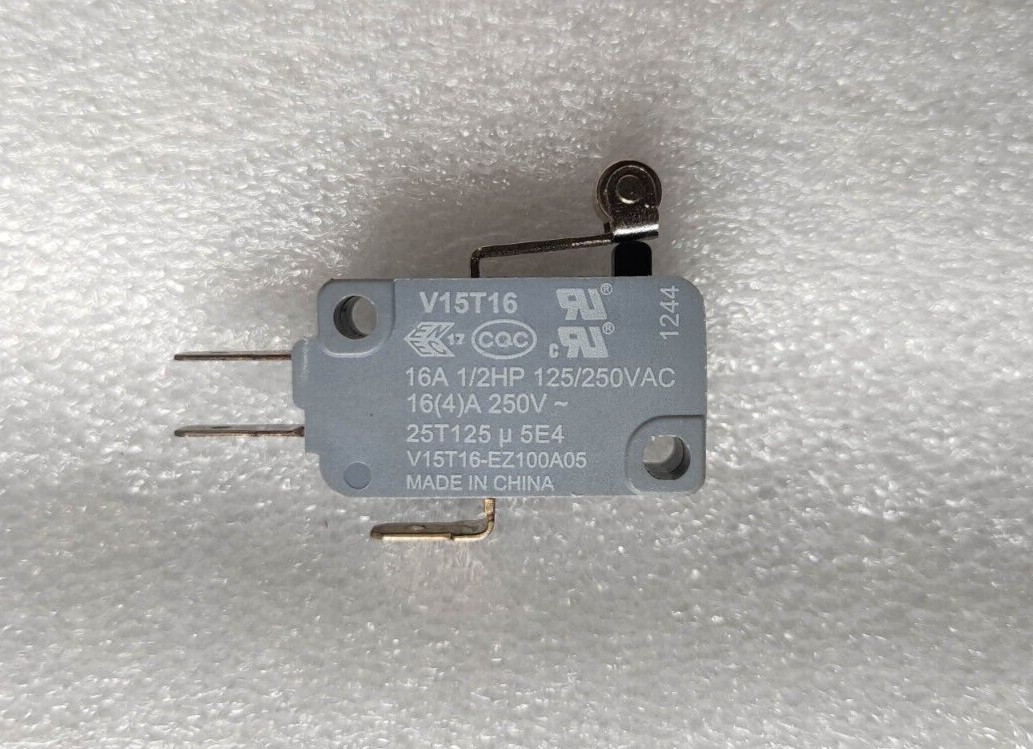 V15T16 Honeywell V15T16 - EZ 100A05 Micro Limit Switch New 16A 1/2HP 125/250 VAC