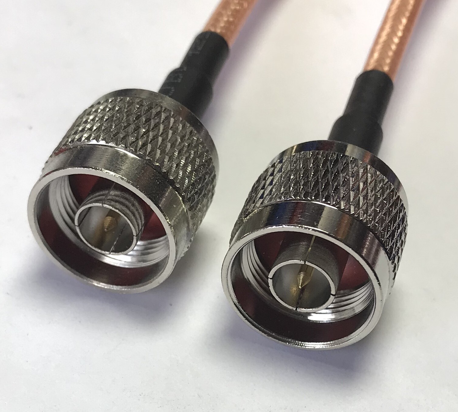 RG142 N Male to N Male Double Shield Coaxial Cable PICK LENGTH RF USA Lot