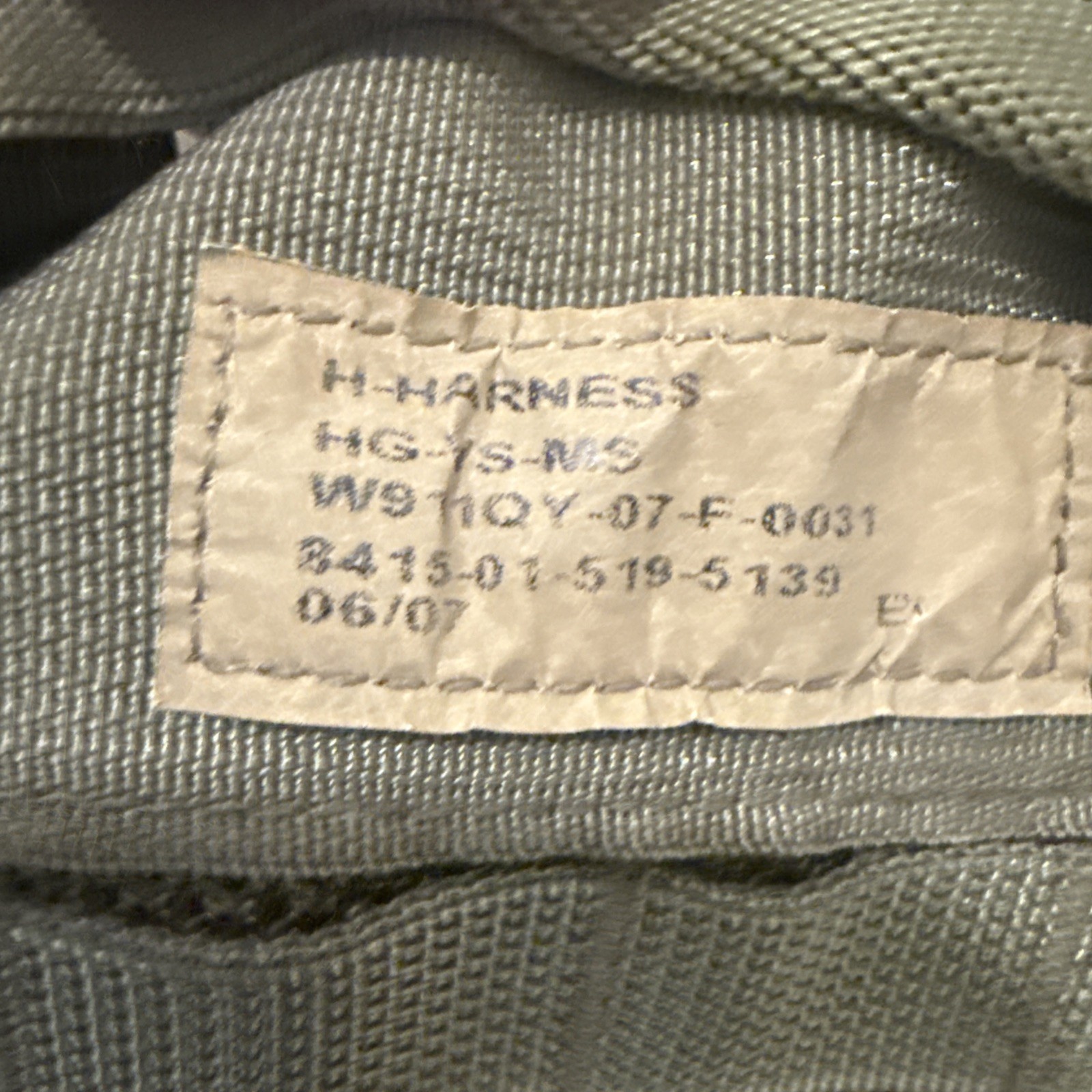 Eagle Industries Khaki SFLCS H Harness with Pouches - NOS