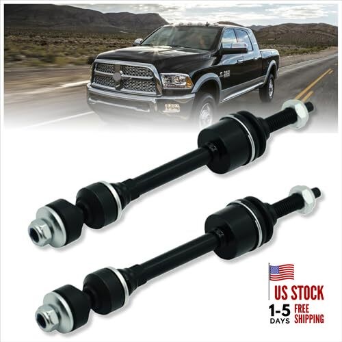 2Pcs K7400 Front Sway Stabilizer Bar End Link Kit Fit for Dodge Ram K7400 X2