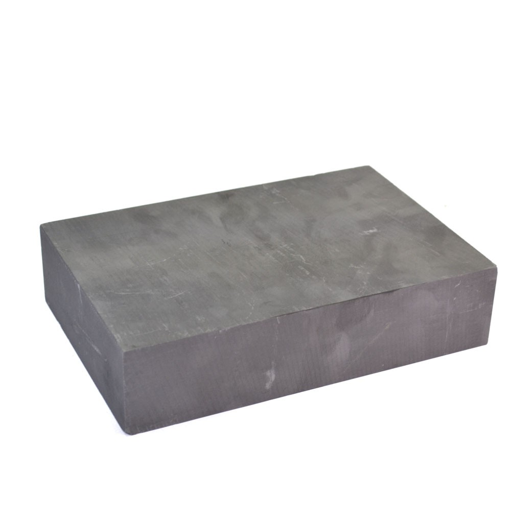Poco 9.00" x 6.00" x 2.25" 7.15 lb Industrial Semiconductor Grade Graphite Blank