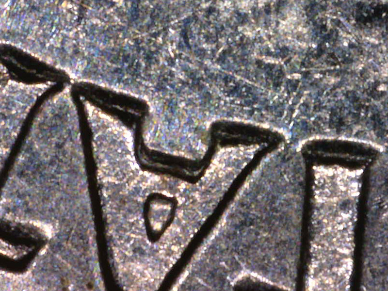 2010 D Roosevelt Dime Doubling on the Reverse