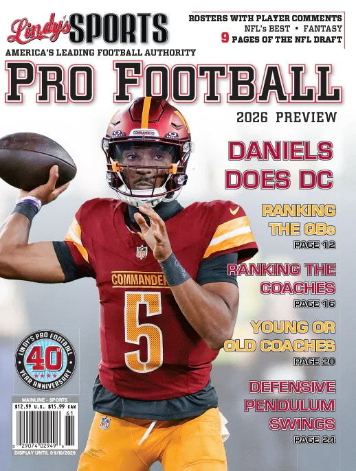 LINDY'S SPORTS PRO FOOTBALL 2026 PREVIEW - COMMANDERS