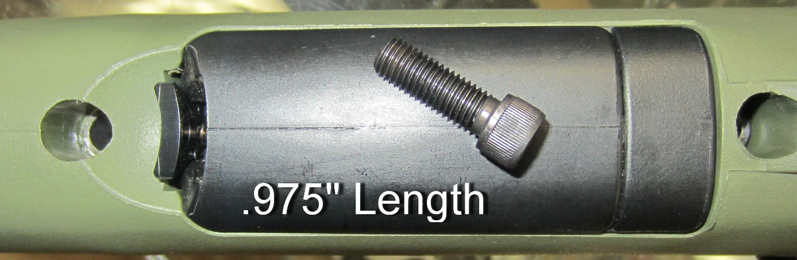 Ruger American Centerfire Action Screws Short Black