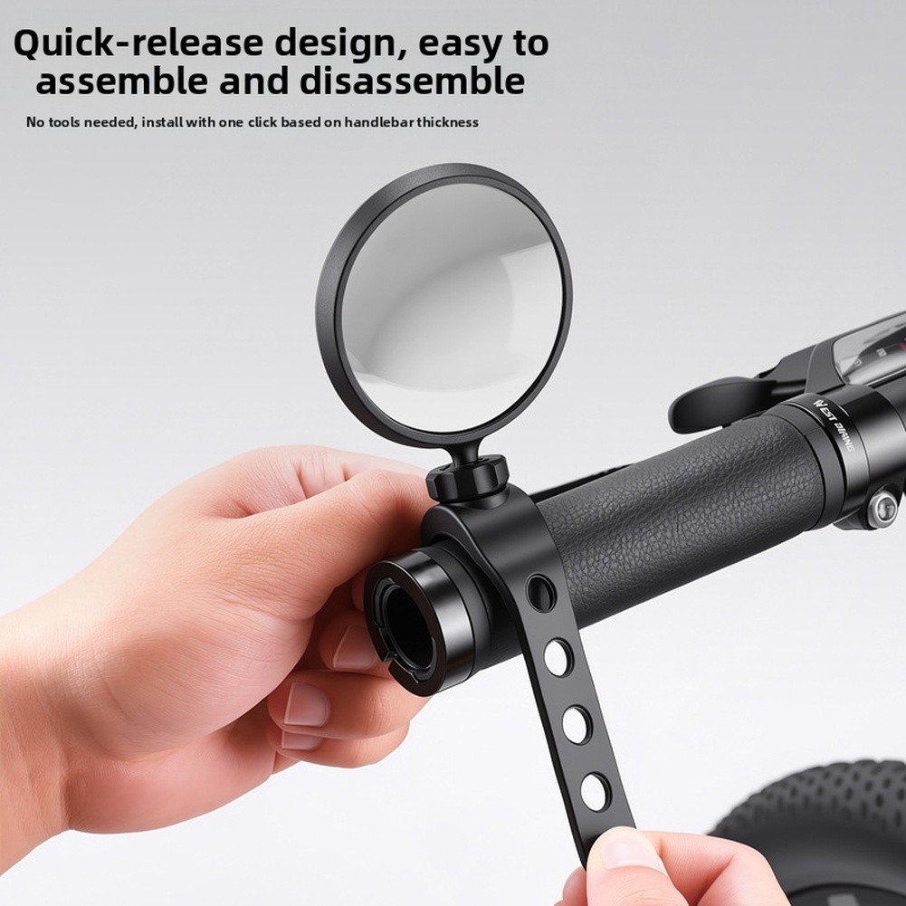 Adjustable Bicycle Rearview Mirror for Road MTB Folding Bikes Handlebar