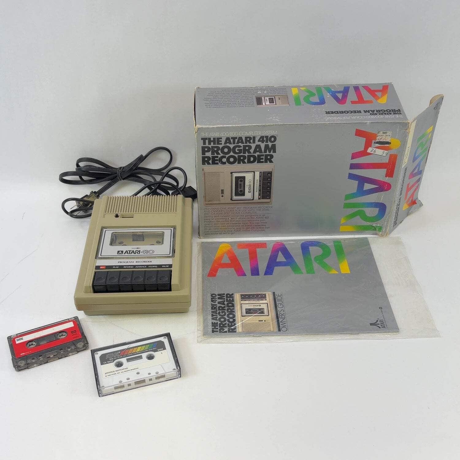 Atari 410 Program Recorder Program Recorder 410 CAO 14301-10