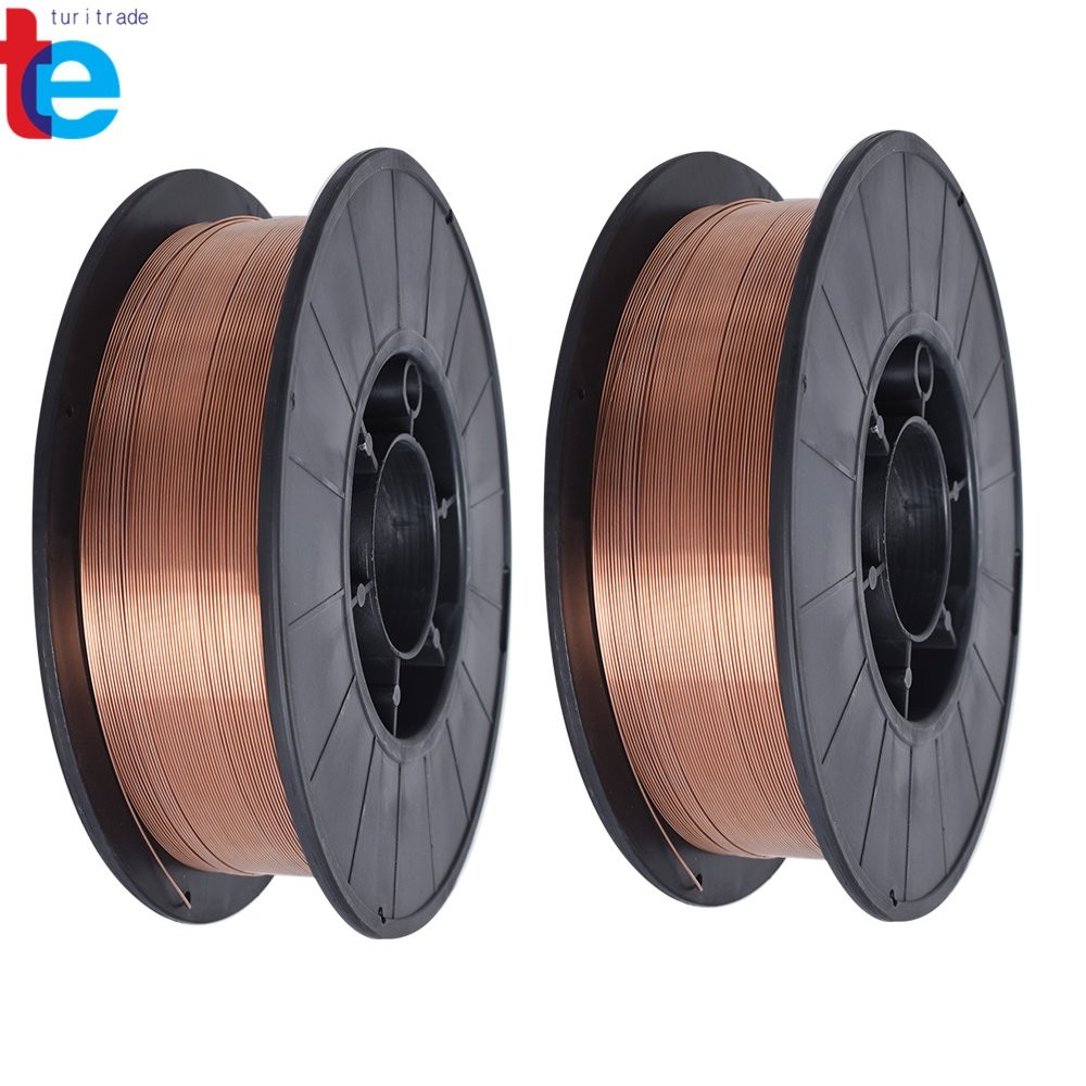 11-lb Roll ER70S-6 .030" (0.8mm) Mild Steel MIG Welding Wire 2 Pack