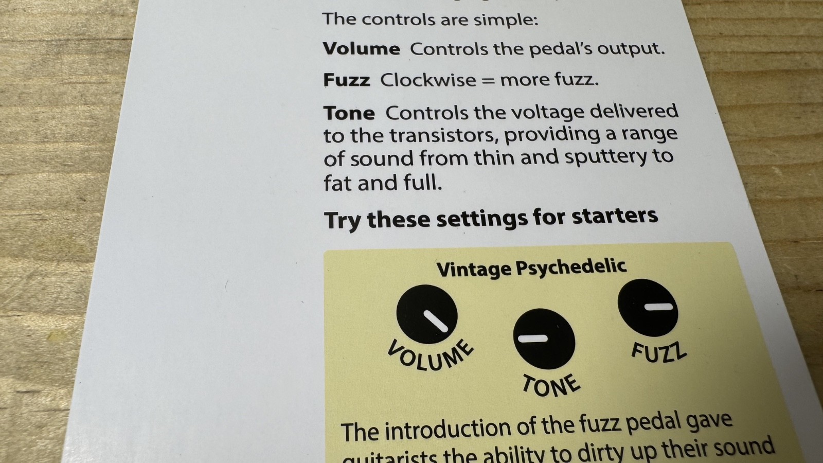StewMac Sun Fuzz