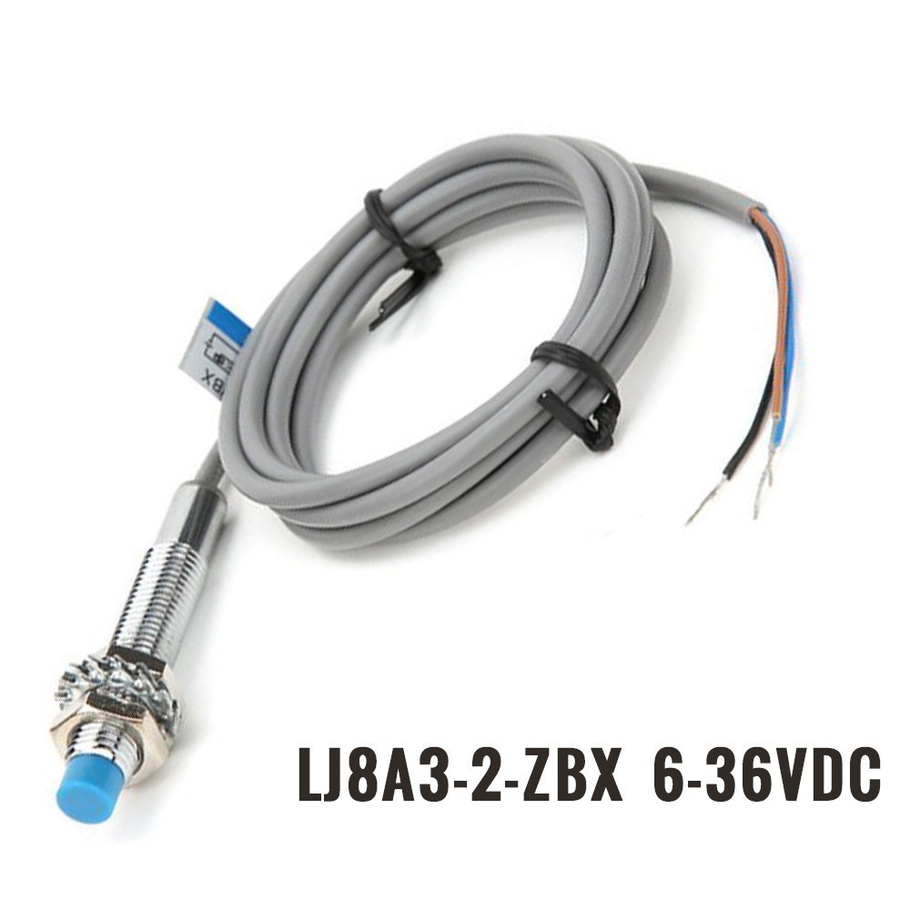 High Quality M8 NPN NO Inductive Switch with Red LED Output Indication