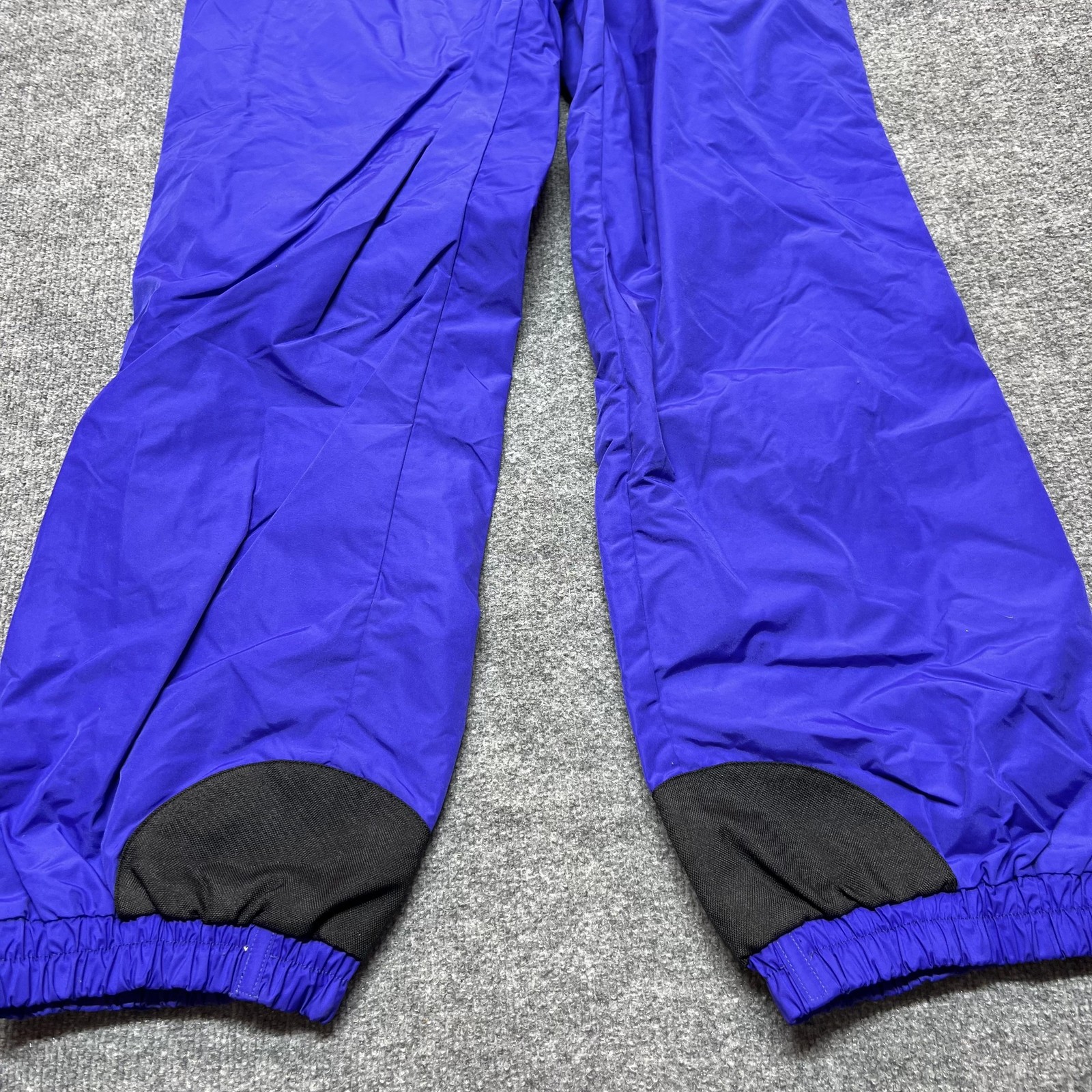 Columbia Snow Pants Mens Large Blue Ski Shell Elastic Waist Pull On Pockets