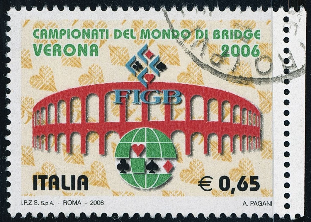 Italy 2006 stamps commemorative Used Uni 2960 CV $5.00 230326269