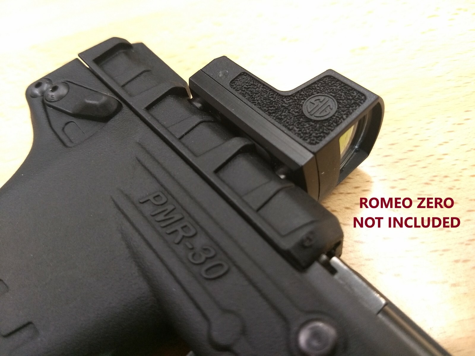 SIG ROMEO ZERO RED DOT SIGHT MOUNT FOR KEL-TEC PMR-30, POST MOUNT, MADE IN USA