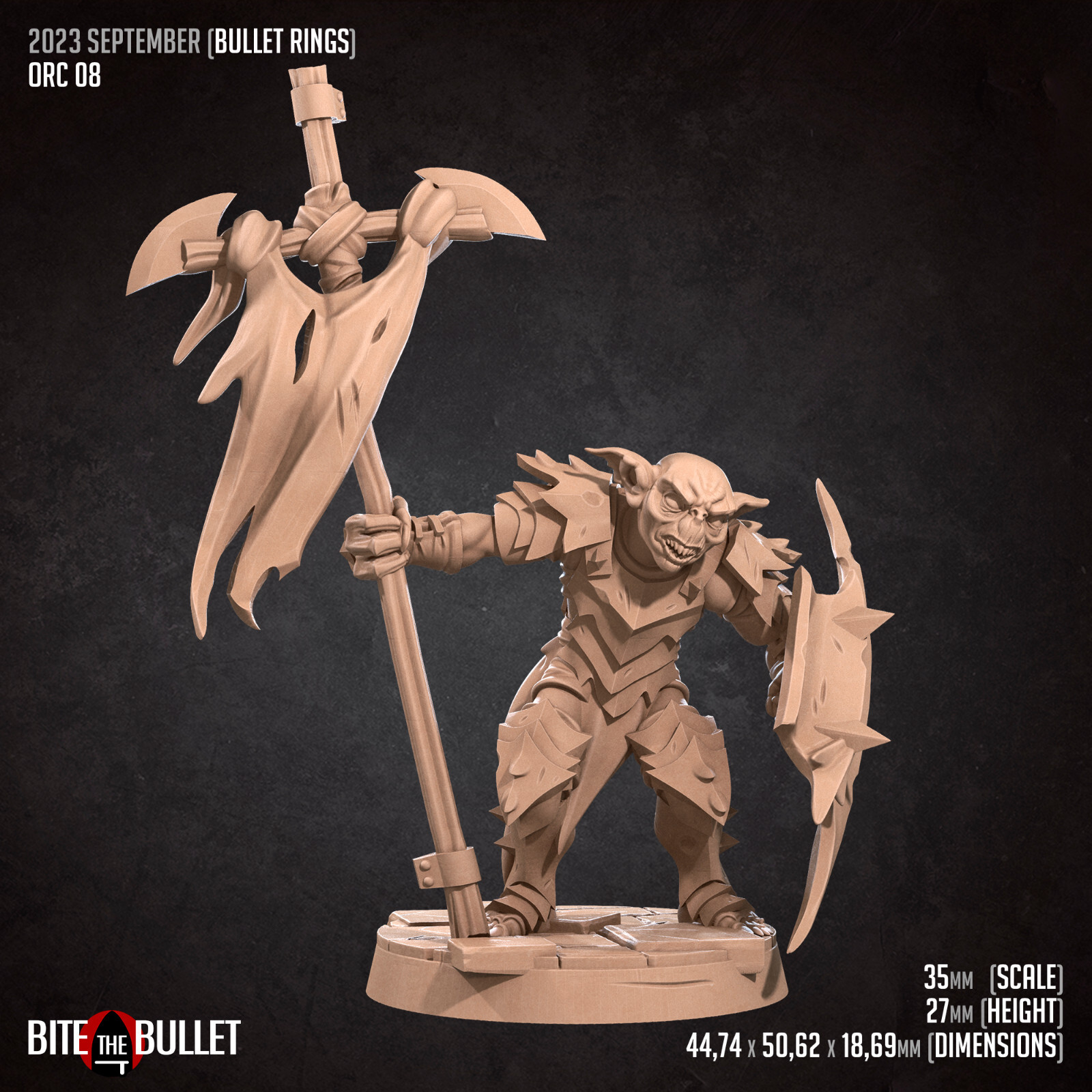 Orc / Goblin Banner - Bite the Bullet - Dungeons and Dragons