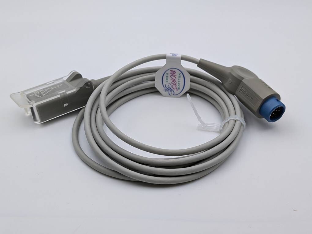 Philips M1900B SpO2 Adapter Cable 12 Pin to 9 Pin D-sub (Re-certified,1Pc)