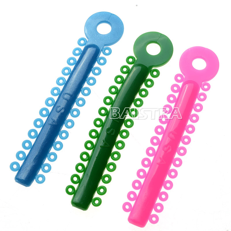 Dental Orthodontic Braces Kit 0.022 Roth Brackets NiTi Arch Wire Ligature Ties