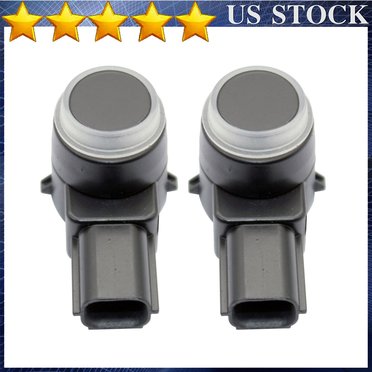 2x Front Parking Sensor Assist PDC For 2012-2015 Tesla Model S 1014388-05-A