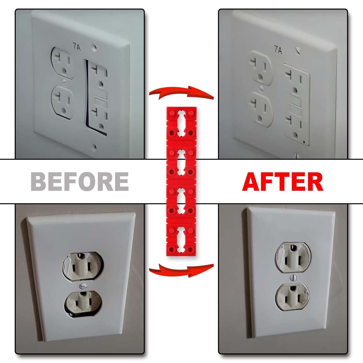 Outlet Spacers for Electrical Box | Switch and Receptacle Spacers
